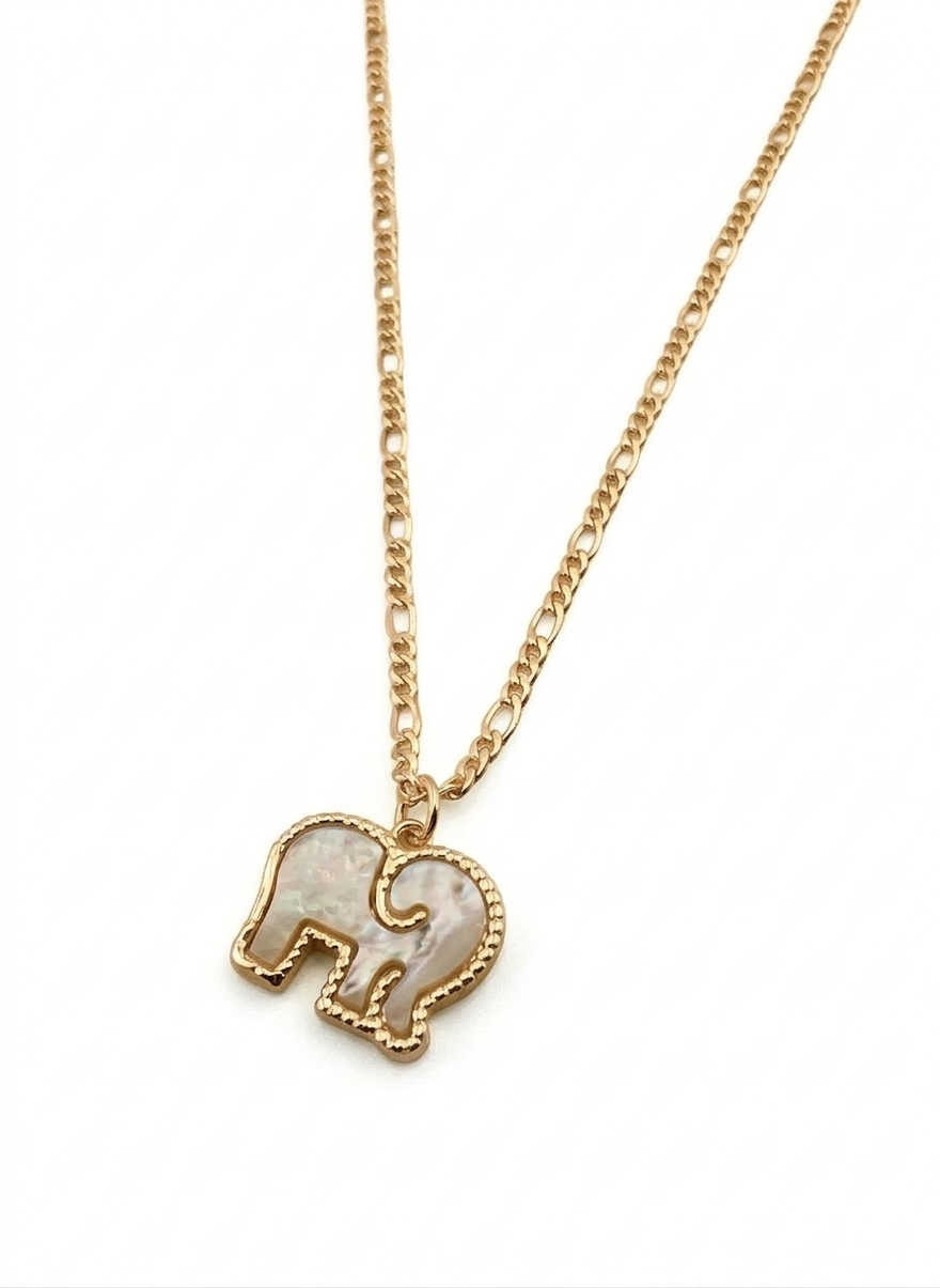 Elephant of Light Necklace