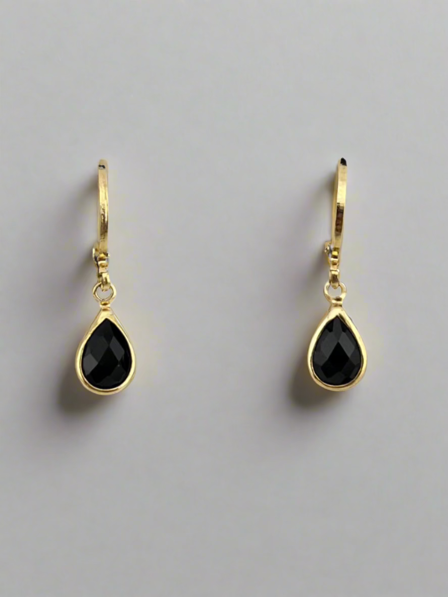 Midnight Drop Earrings