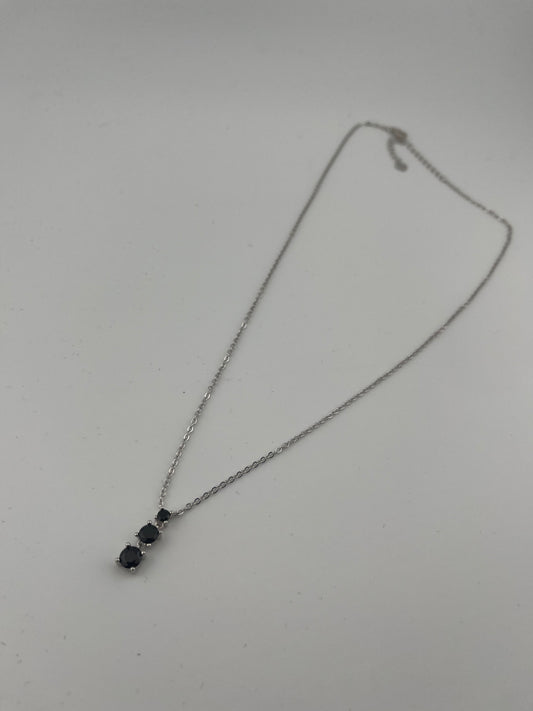 Midnight Trio Necklace