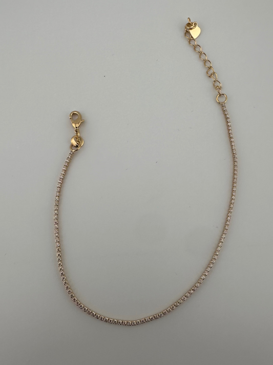 Golden Spark Link Bracelet