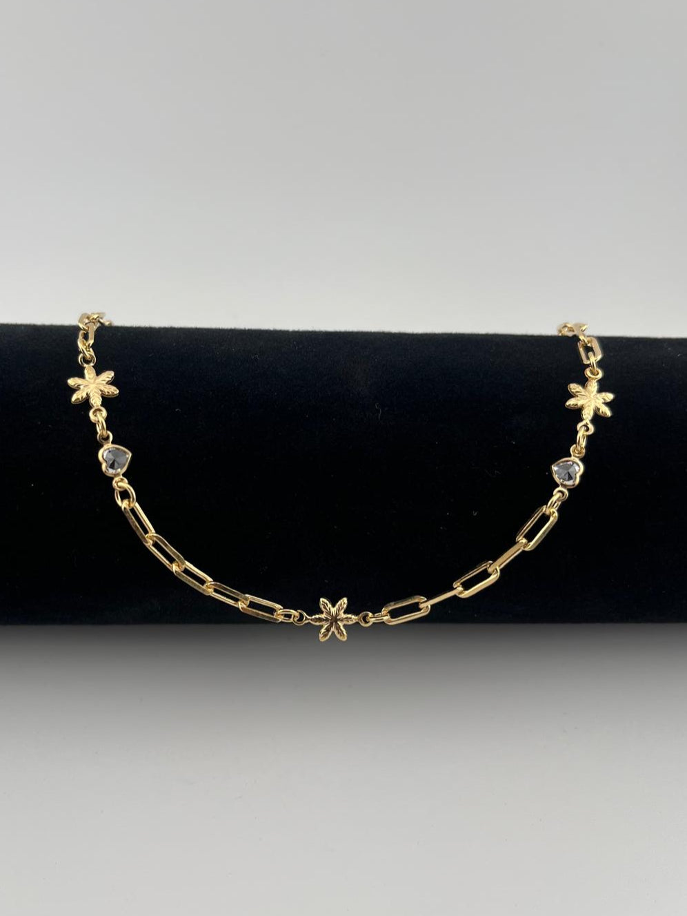 Floral Glow Anklet