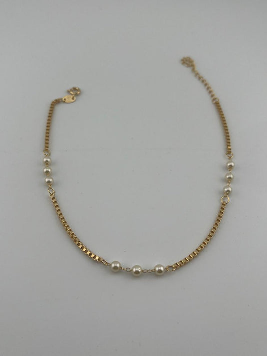 Pearl Dot Anklet