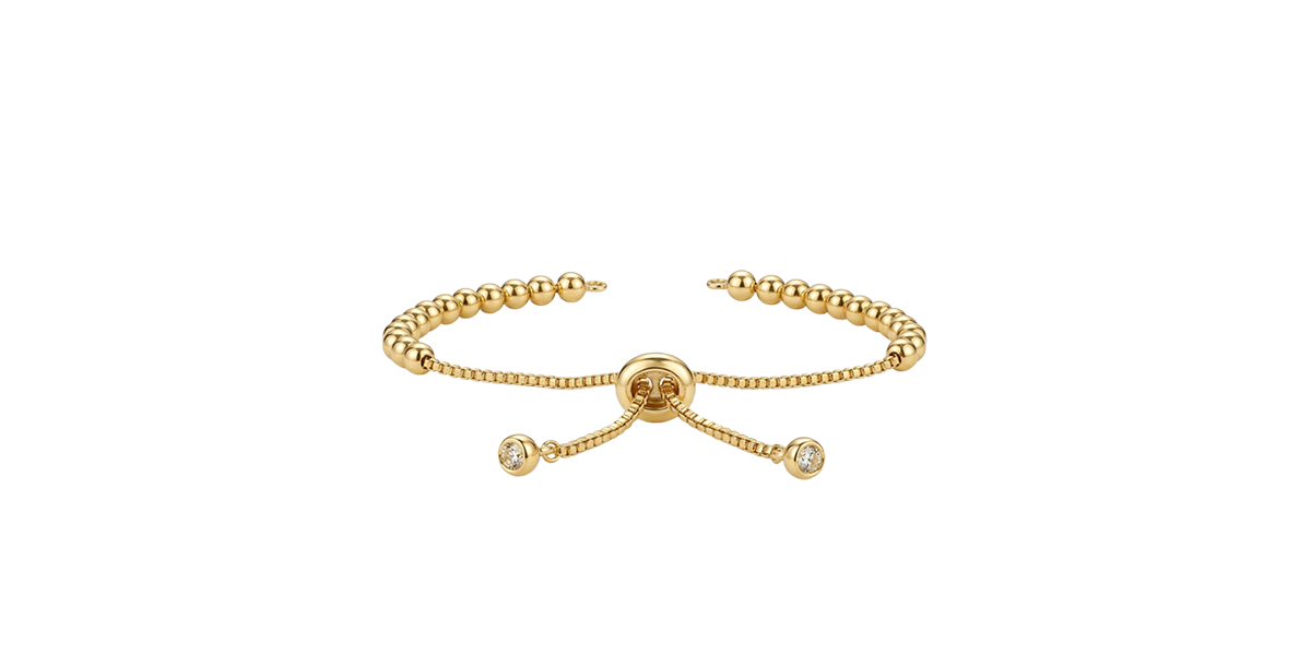 GB-010 (Adjustable beed bracelet)