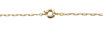 Paperclip Round Clasp