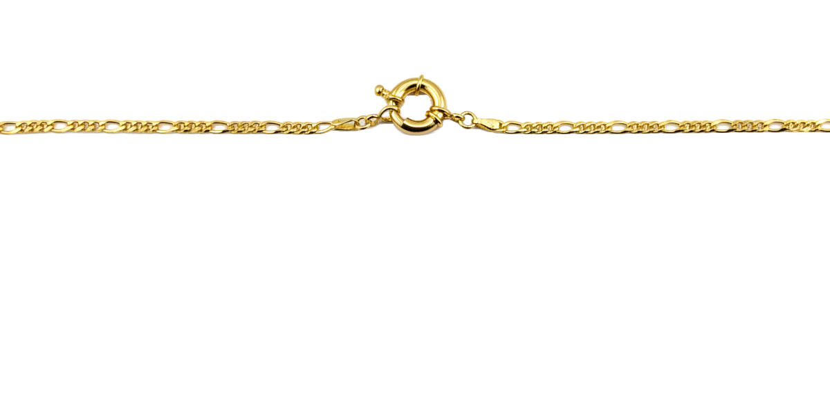 Figaro Round Clasp