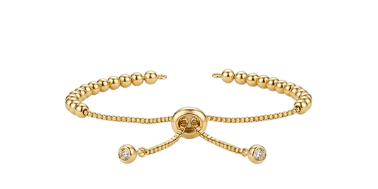 GB-010 (Adjustable beed bracelet)