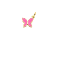 Butterfly - small - baby pink