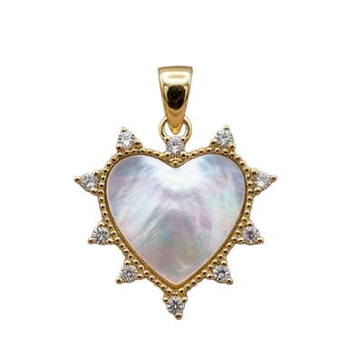 Heart - Mother of pearl