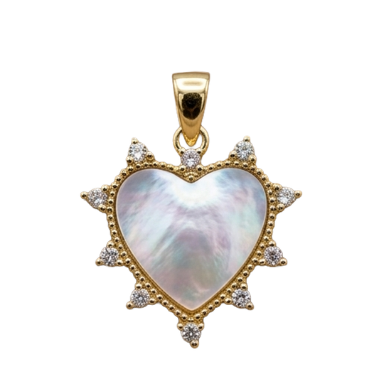 Heart - Mother of pearl