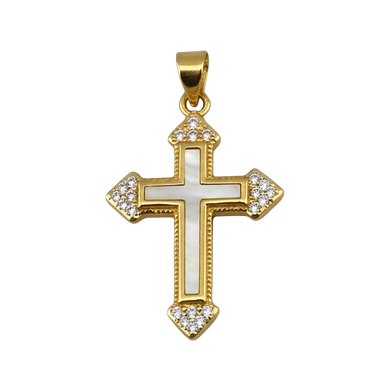 Cross - mother of pearl