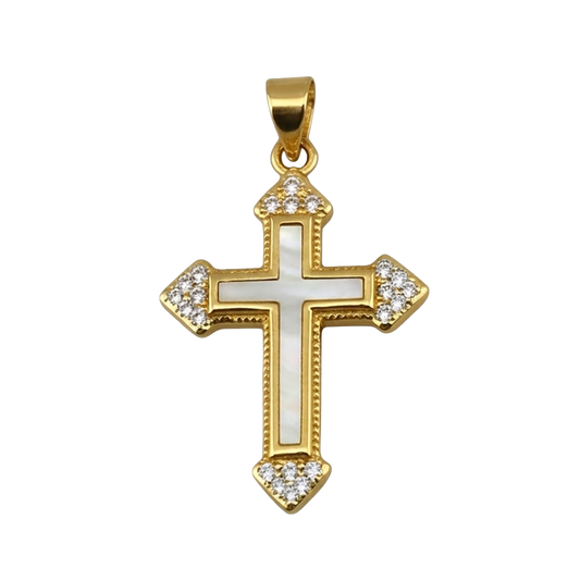 Cross - mother of pearl